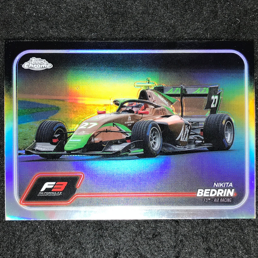 2024 Topps Chrome Formula 1 NIKITA BEDRIN Base Refractor #140