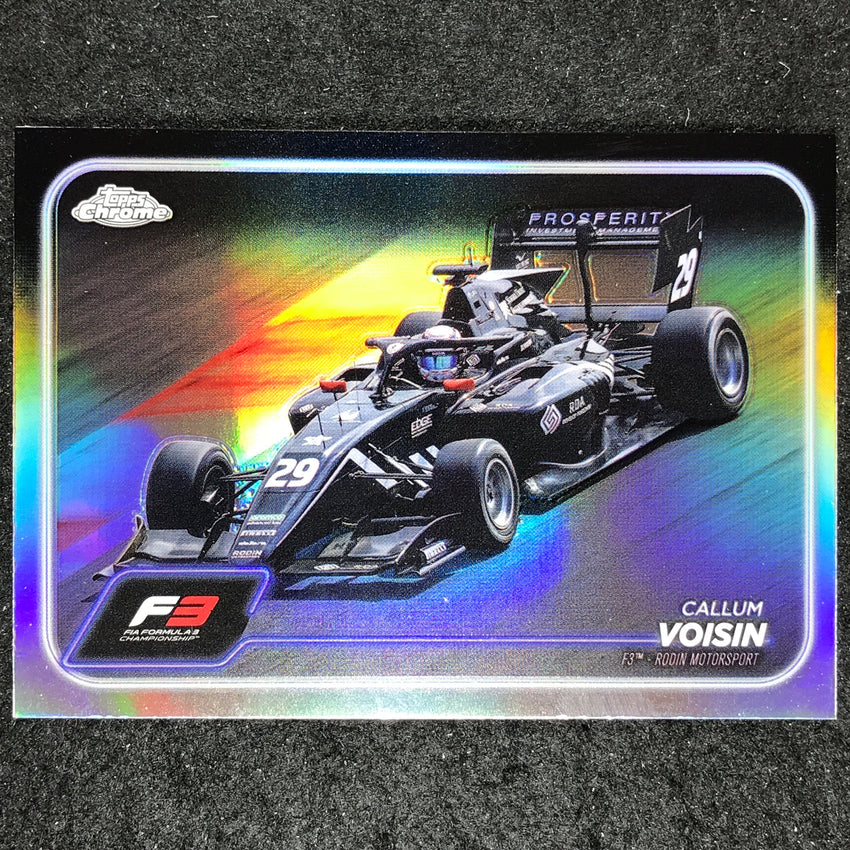 2024 Topps Chrome Formula 1 CALLUM VOISIN Base Refractor #142