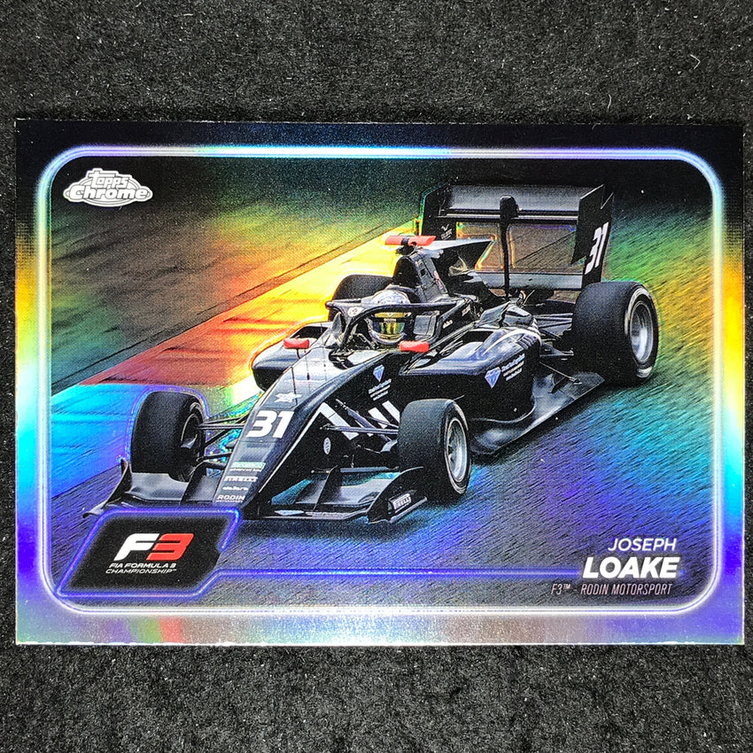 2024 Topps Chrome Formula 1 JOSEPH LOAKE Base Refractor #143