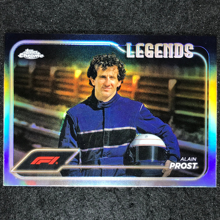 2024 Topps Chrome Formula 1 ALAIN PROST Base Refractor #200