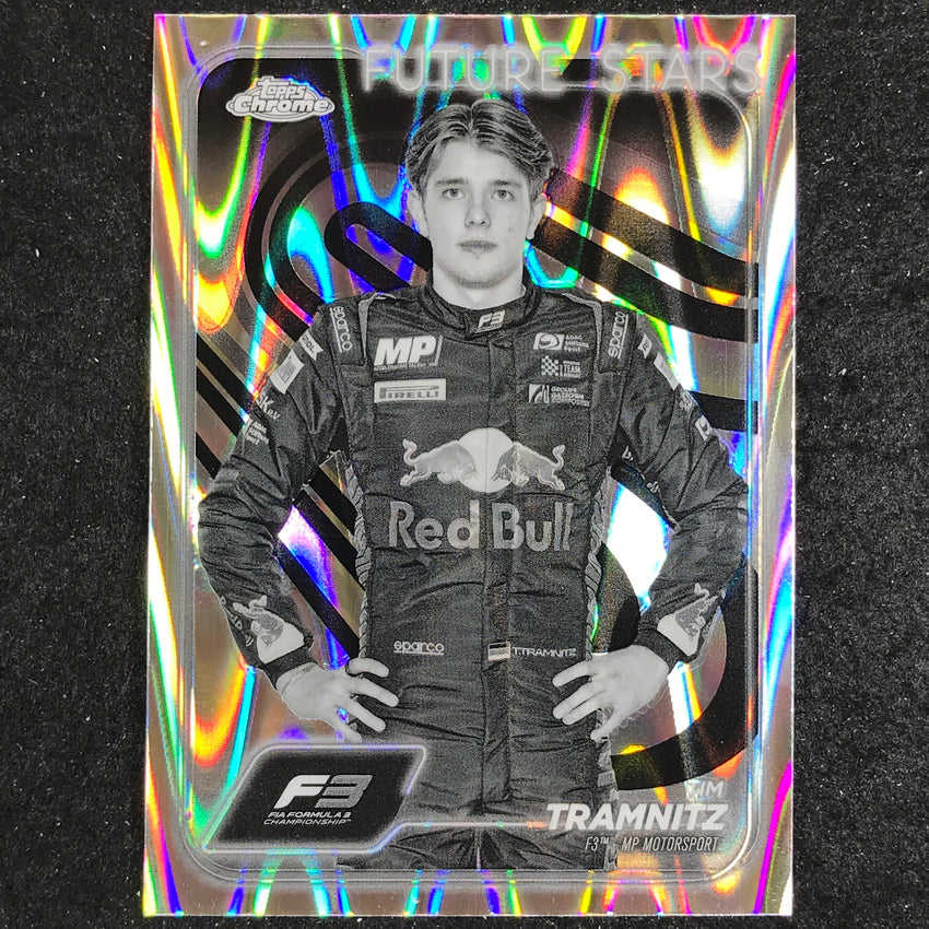 2024 Topps Chrome Formula 1 TIM TRAMNITZ Black White RayWave #49