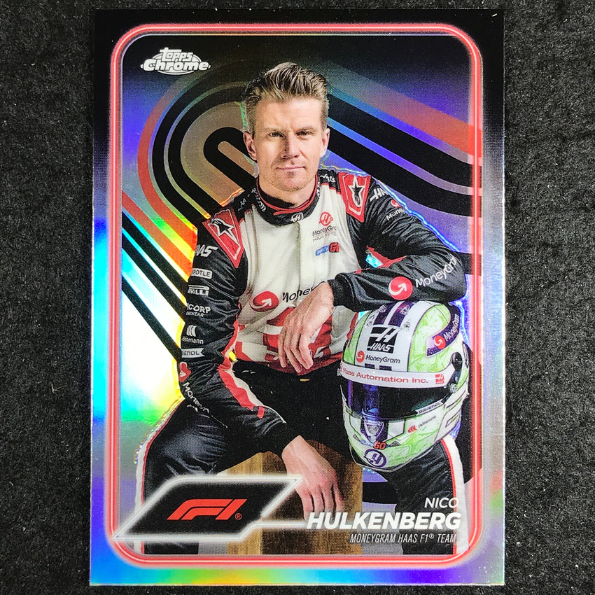 2024 Topps Chrome Formula 1 NICO HULKENBERG Base Refractor #15