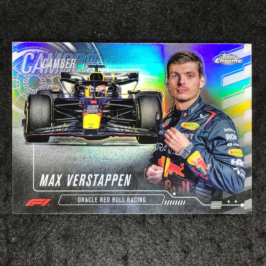2024 Topps Chrome Formula 1 MAX VERSTAPPEN Camber Base #1