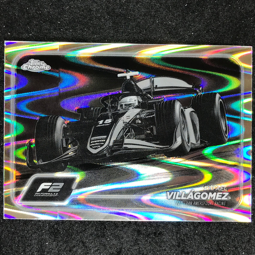 2024 Topps Chrome Formula 1 RAFAEL VILLAGOMEZ Black White RayWave #112