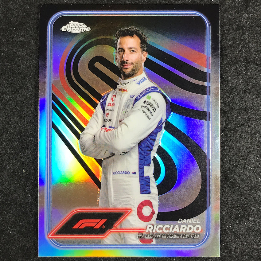 2024 Topps Chrome Formula 1 DANIEL RICCIARDO Base Refractor #18