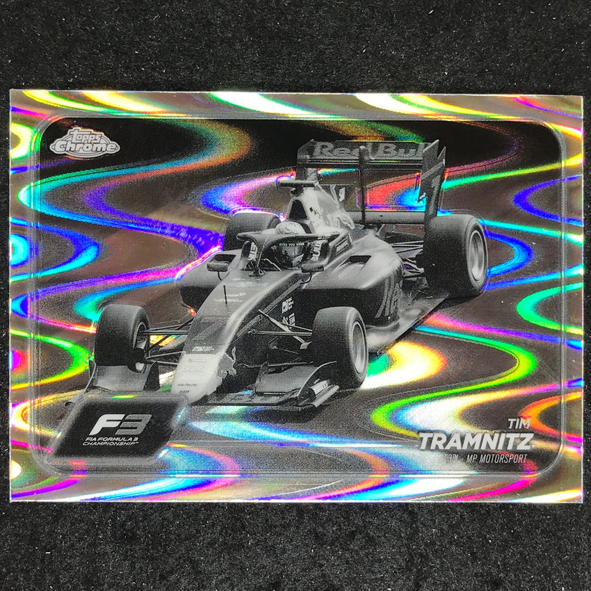 2024 Topps Chrome Formula 1 TIM TRAMNITZ Black White RayWave #121