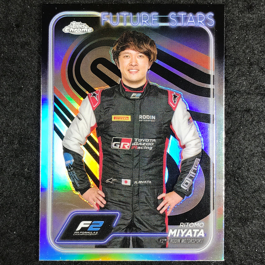 2024 Topps Chrome Formula 1 RITOMO MIYATA Base Refractor #26