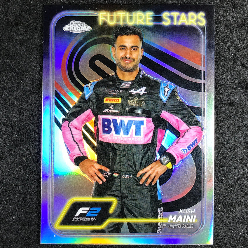 2024 Topps Chrome Formula 1 KUSH MAINI Base Refractor #27