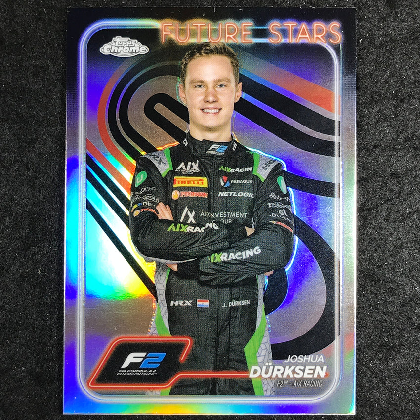 2024 Topps Chrome Formula 1 JOSHUA DURKSEN Base Refractor #35