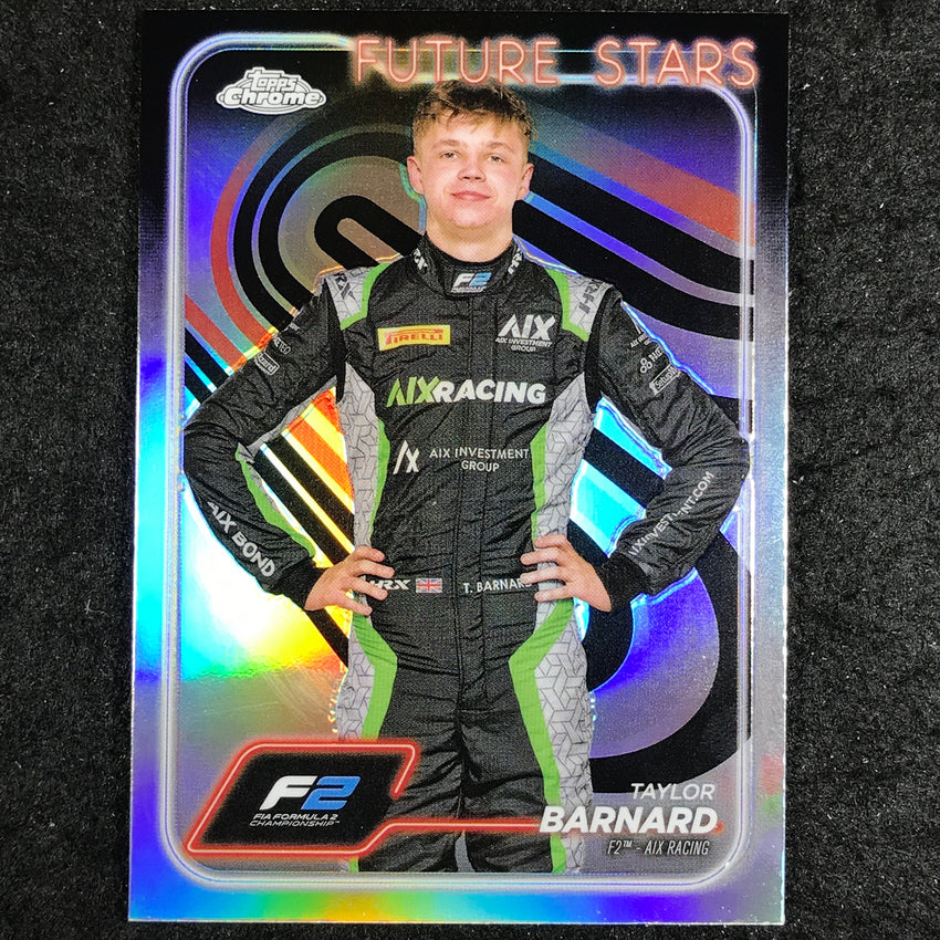 2024 Topps Chrome Formula 1 TAYLOR BARNARD Base Refractor #36