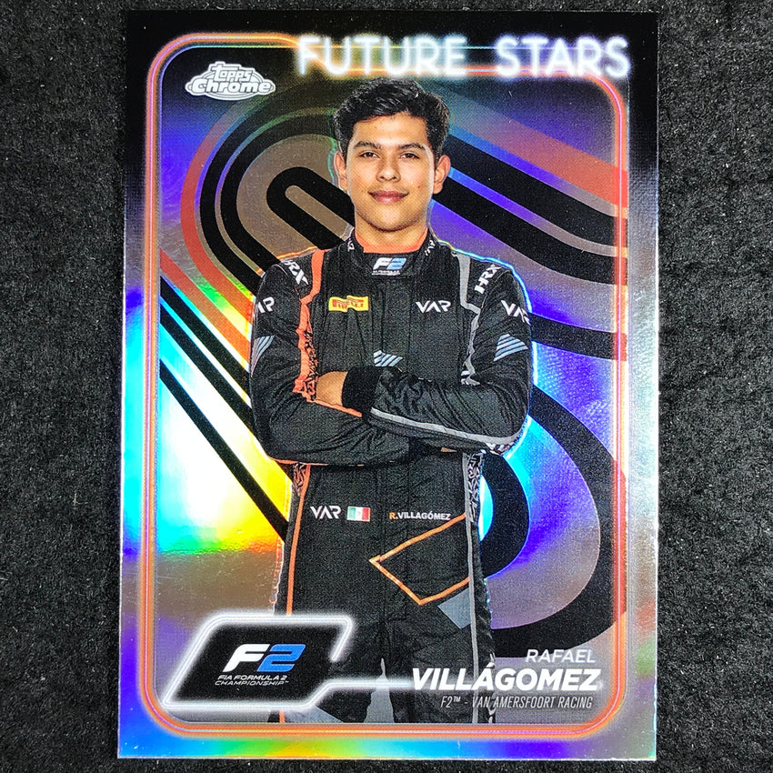 2024 Topps Chrome Formula 1 RAFAEL VILLAGOMEZ Base Refractor #40