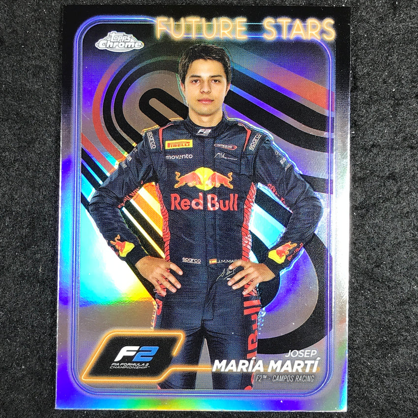 2024 Topps Chrome Formula 1 JOSEP MARIA MARTI Base Refractor #42