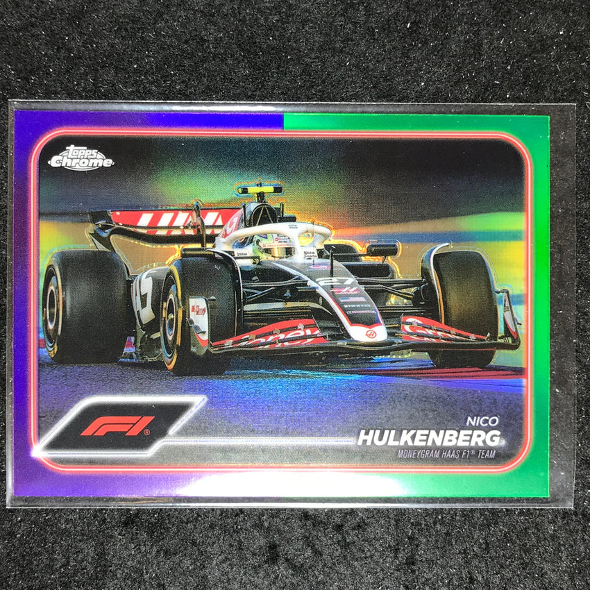 2024 Topps Chrome Formula 1 NICO HULKENBERG Base Purple Green #87