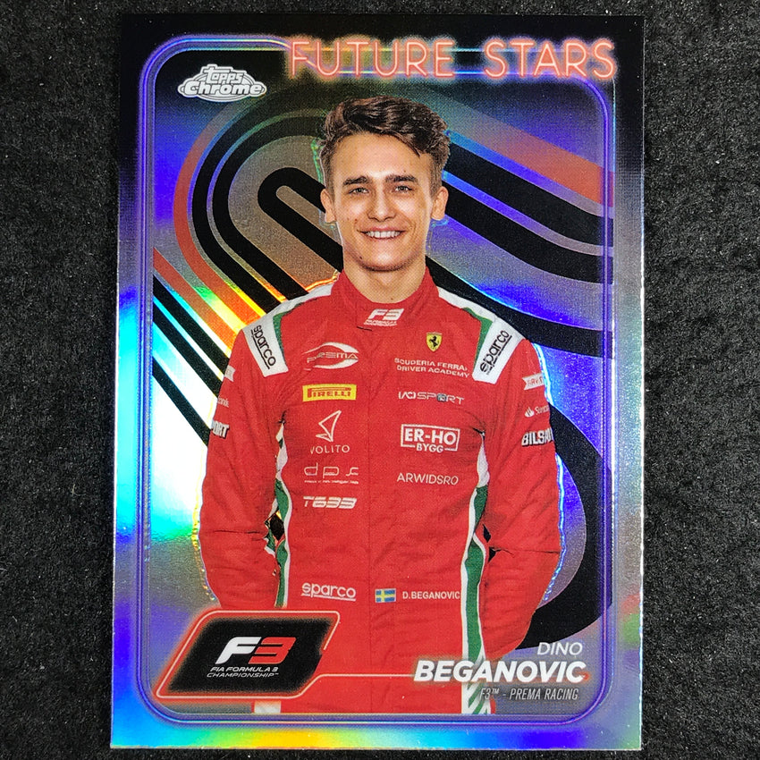 2024 Topps Chrome Formula 1 DINO BEGANOVIC Base Refractor #43