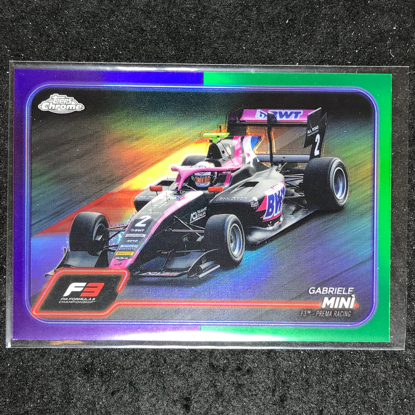 2024 Topps Chrome Formula 1 GABRIELE MINI Base Purple Green #116