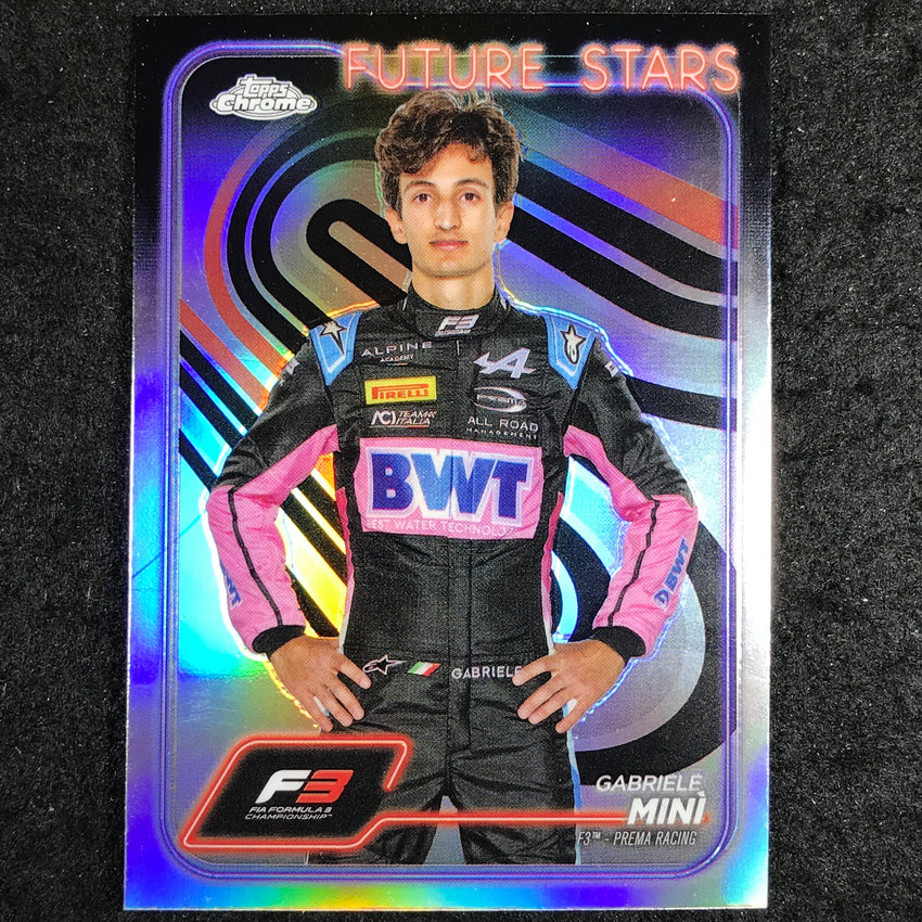 2024 Topps Chrome Formula 1 GABRIELE MINI Base Refractor #44