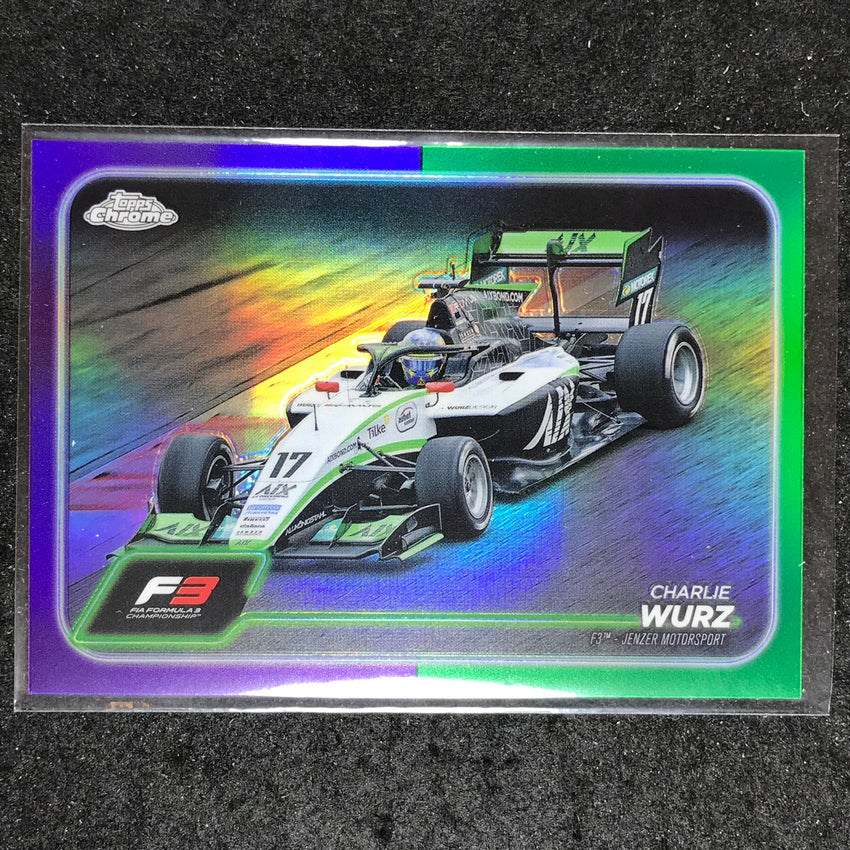 2024 Topps Chrome Formula 1 CHARLIE WURZ Base Purple Green #130
