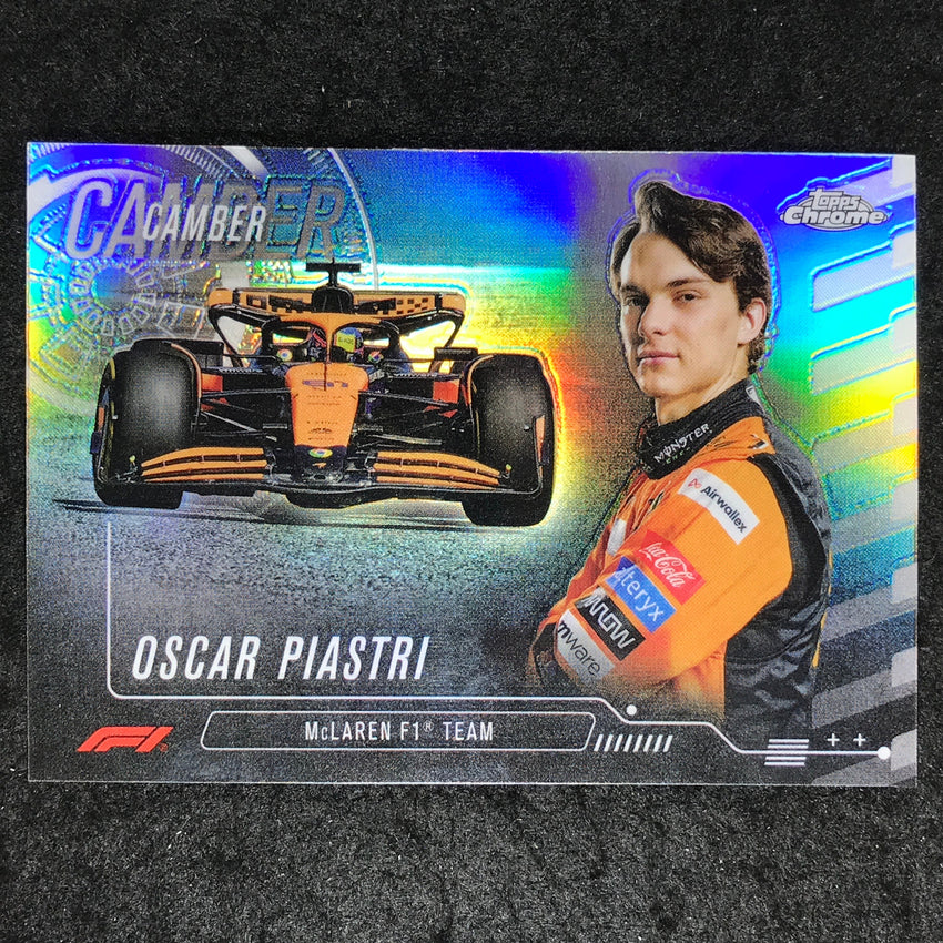 2024 Topps Chrome Formula 1 OSCAR PIASTRI Camber Base #4