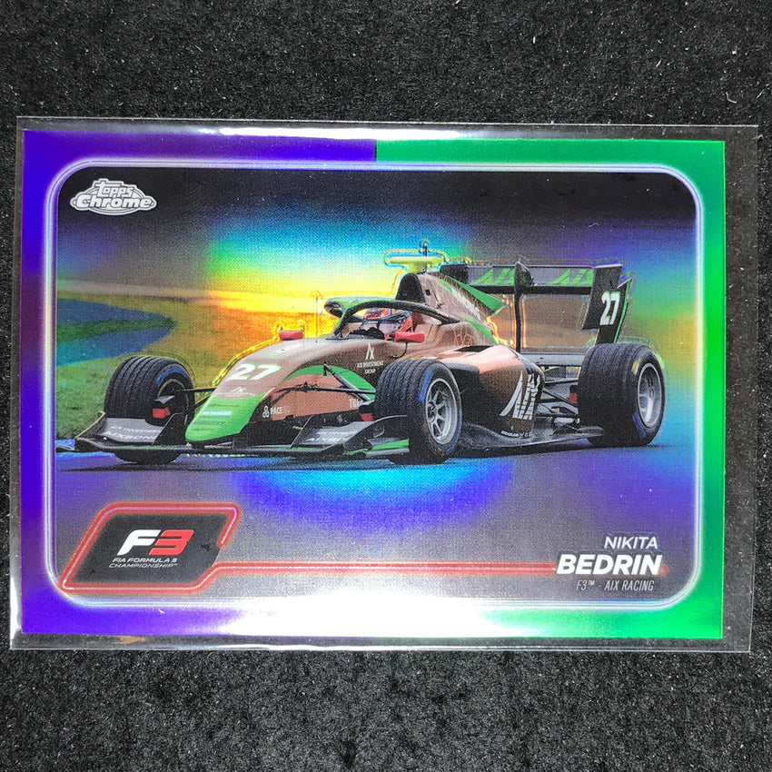 2024 Topps Chrome Formula 1 NIKITA BEDRIN Base Purple Green #140