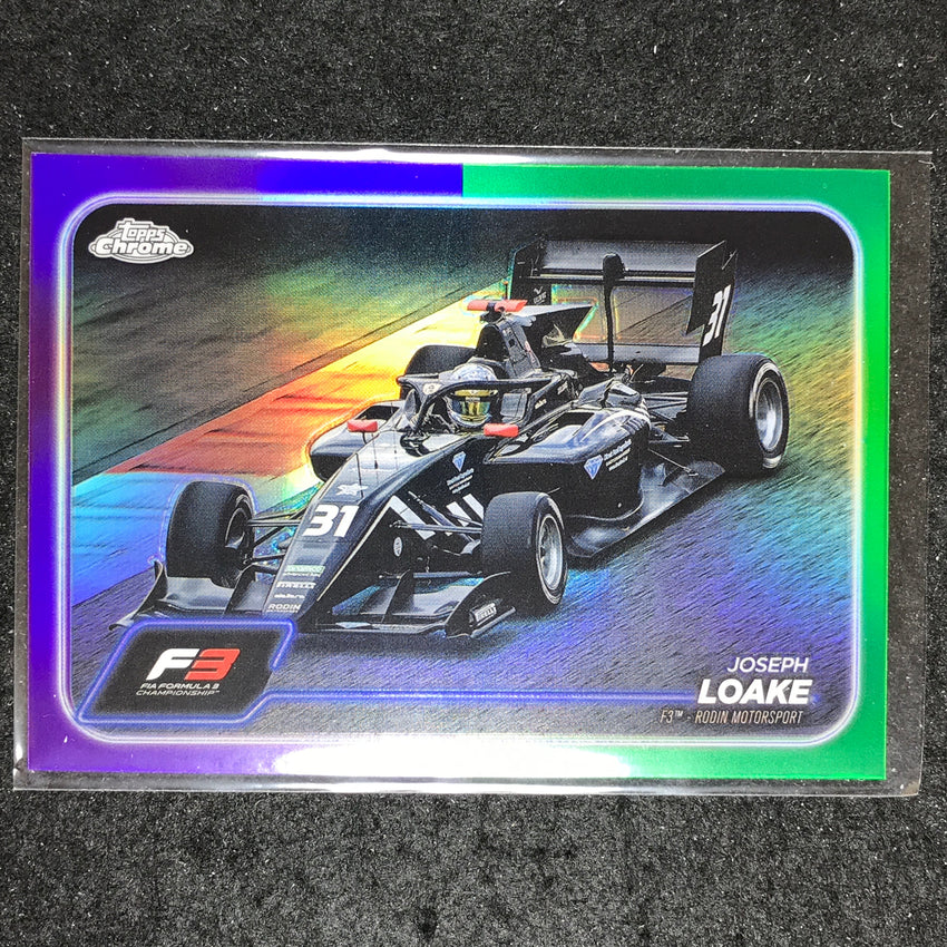 2024 Topps Chrome Formula 1 JOSEPH LOAKE Base Purple Green #143