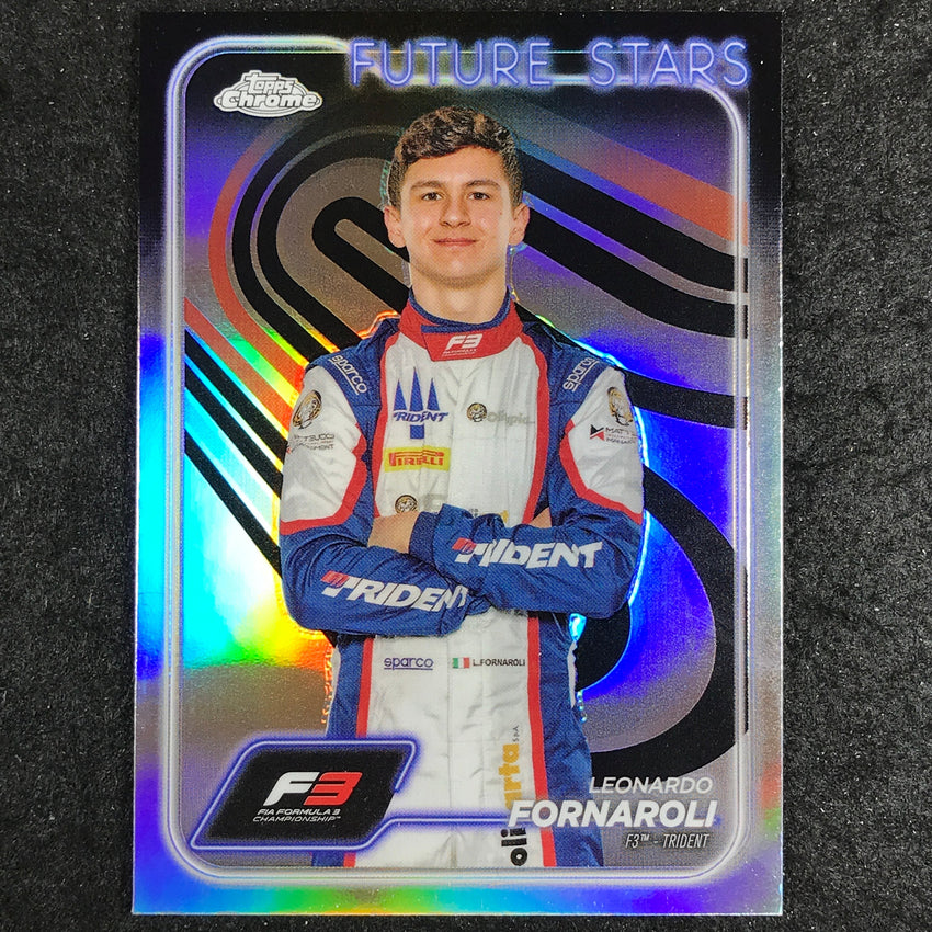 2024 Topps Chrome Formula 1 LEONARDO FORNAROLI Base Refractor #46