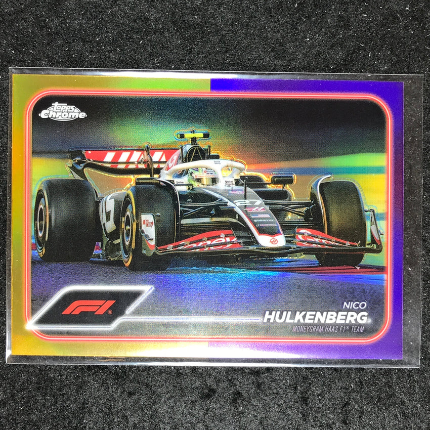 2024 Topps Chrome Formula 1 NICO HULKENBERG Base Gold Purple #87