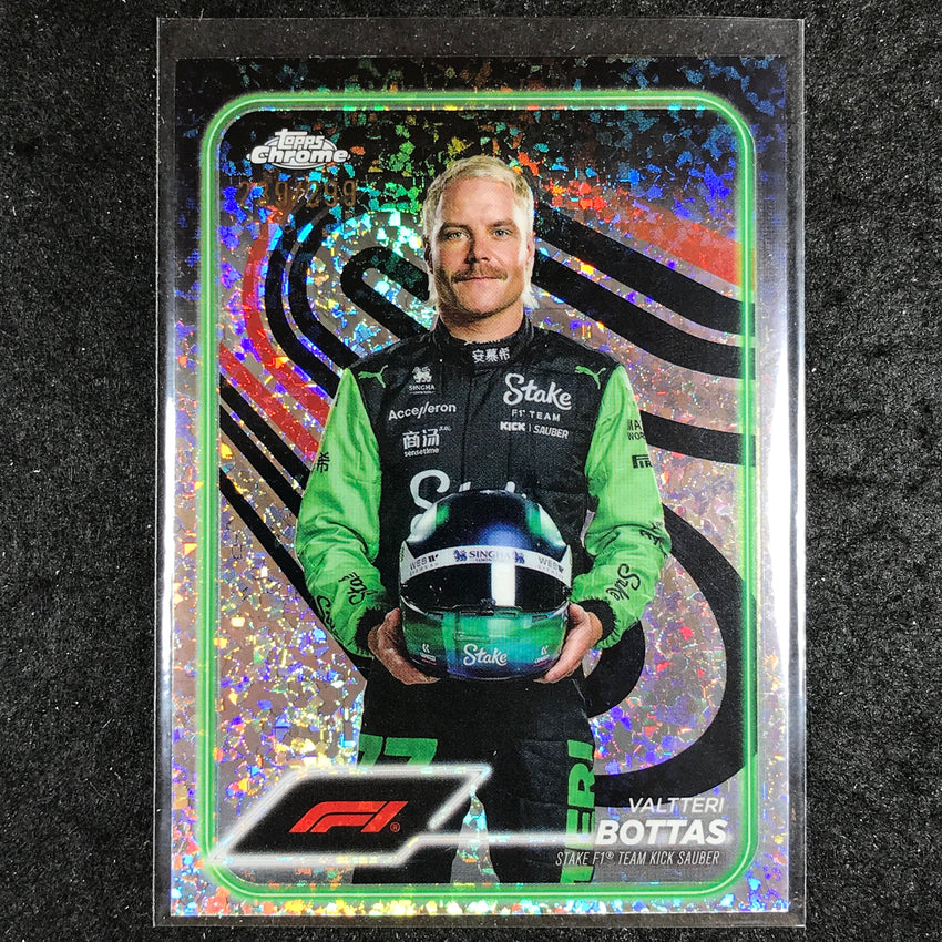 2024 Topps Chrome Formula 1 VALTTERI BOTTAS Mini Diamond 239/299 #13