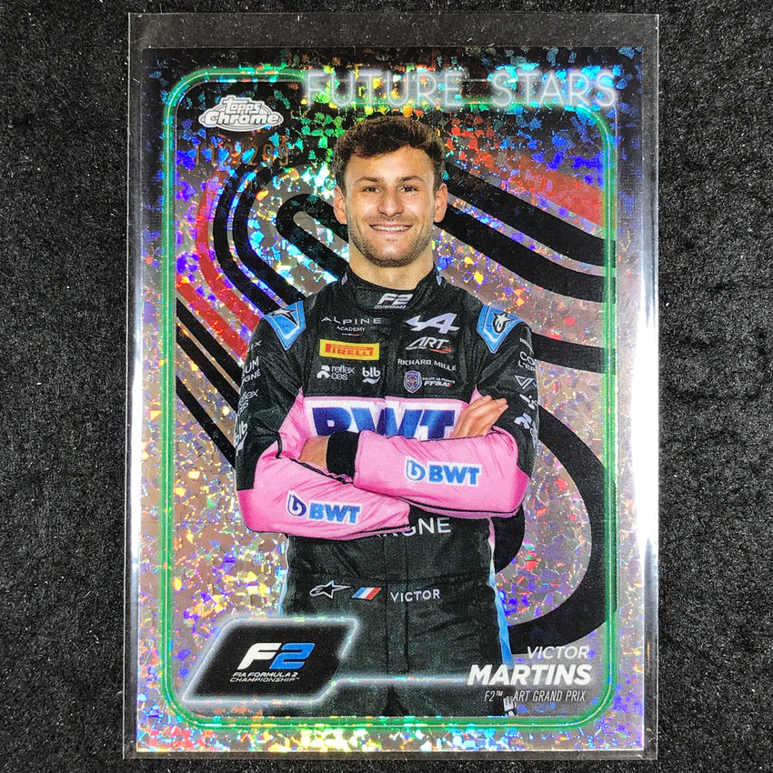 2024 Topps Chrome Formula 1 VICTOR MARTINS Mini Diamond 112/299 #30