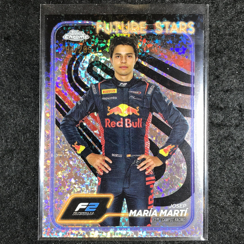2024 Topps Chrome Formula 1 JOSEP MARIA MARTI Mini Diamond 294/299 #42