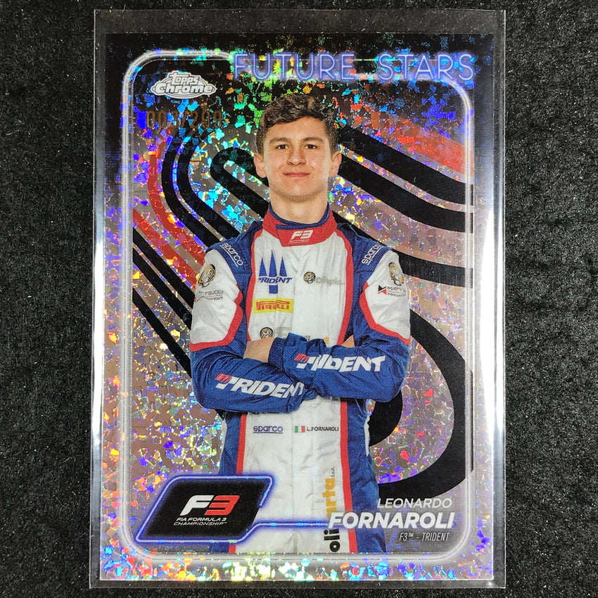 2024 Topps Chrome Formula 1 LEONARDO FORNAROLI Mini Diamond 3/299 #46