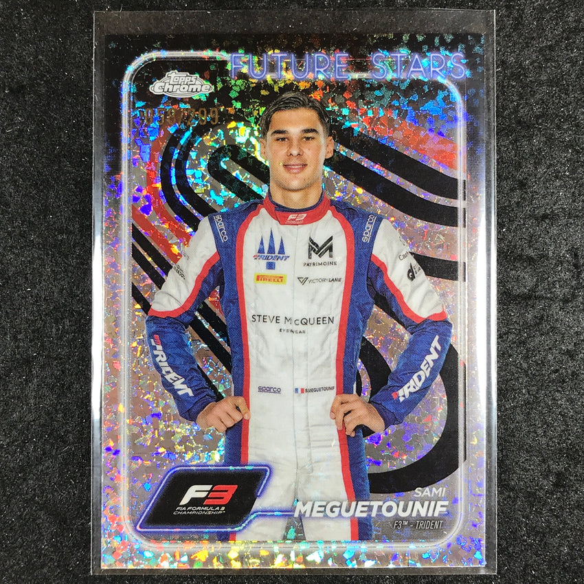 2024 Topps Chrome Formula 1 SAMI MEGUETOUNIF Mini Diamond 58/299 #47
