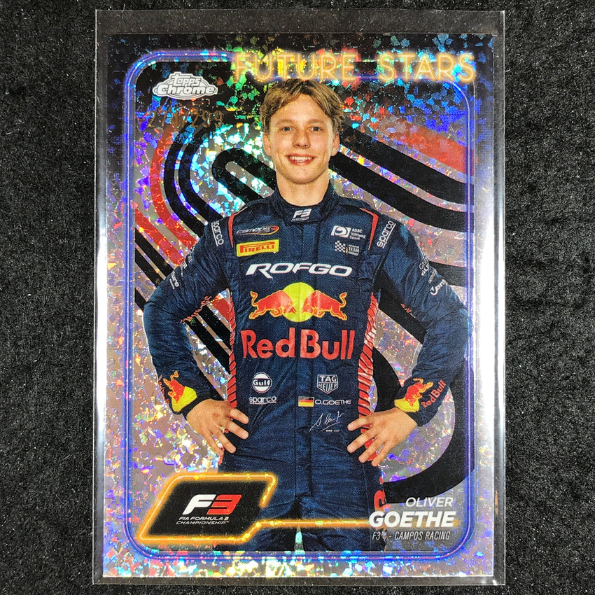 2024 Topps Chrome Formula 1 OLIVER GOETHE Mini Diamond 274/299 #52