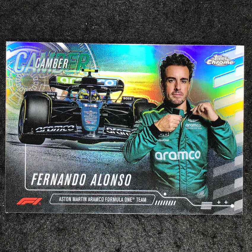 2024 Topps Chrome Formula 1 FERNANDO ALONSO Camber Base #5