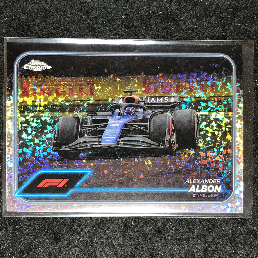 2024 Topps Chrome Formula 1 ALEXANDER ALBON Mini Diamond 146/299 #91