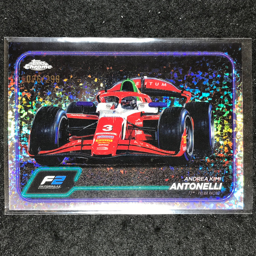 2024 Topps Chrome Formula 1 ANDREA KIMI ANTONELLI Mini Diamond 26/299 #94