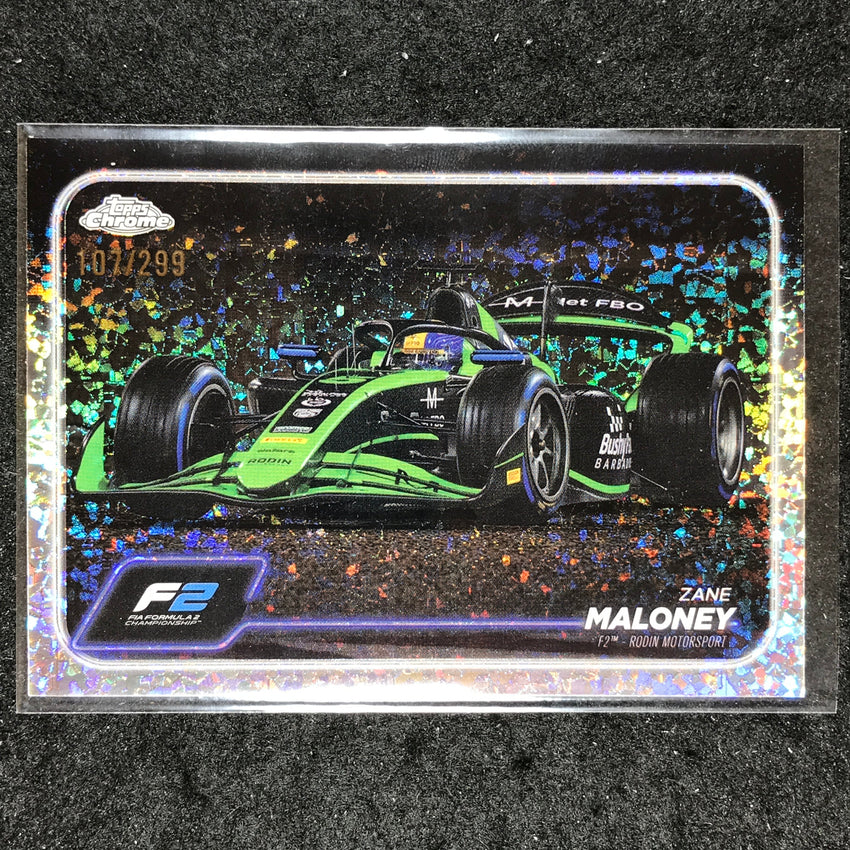 2024 Topps Chrome Formula 1 ZANE MALONEY Mini Diamond 107/299 #97