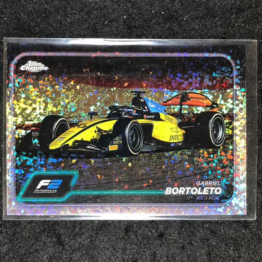 2024 Topps Chrome Formula 1 GABRIEL BORTOLETO Mini Diamond 121/299 #100