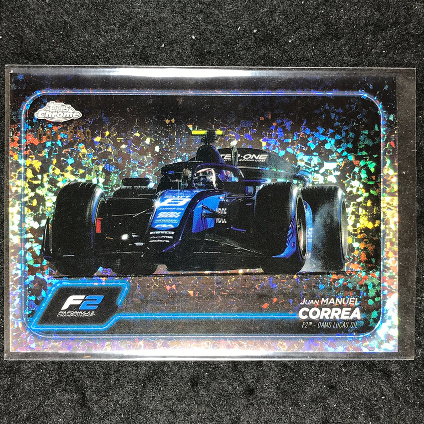 2024 Topps Chrome Formula 1 JUAN MANUEL CORREA Mini Diamond 81/299 #106
