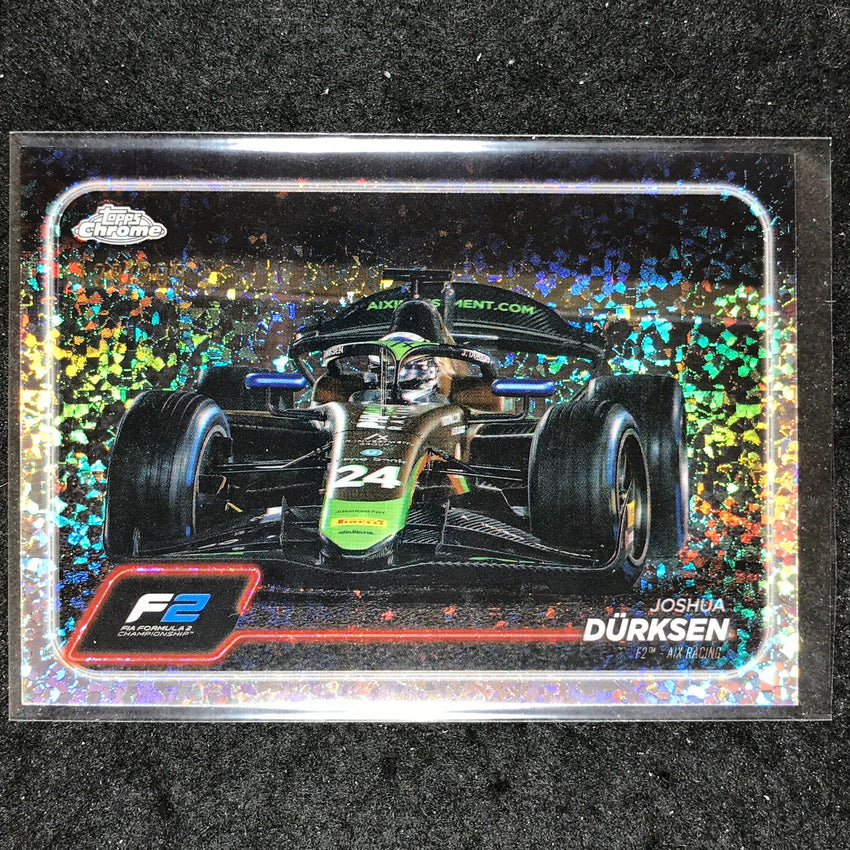 2024 Topps Chrome Formula 1 JOSHUA DURKSEN Mini Diamond 129/299 #107