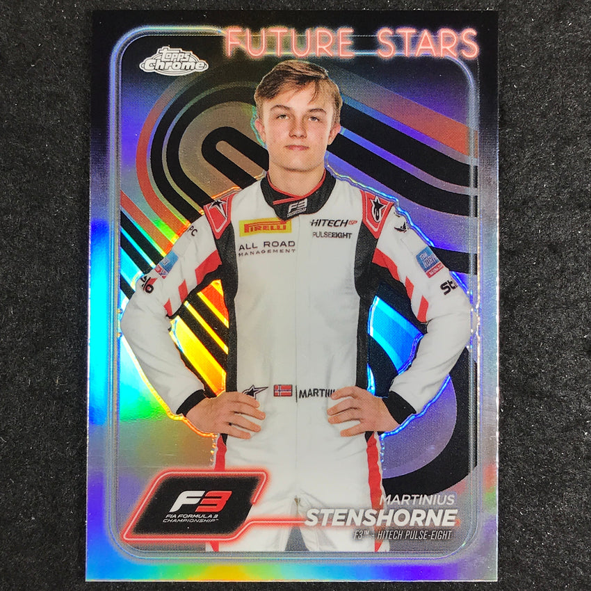 2024 Topps Chrome Formula 1 MARTINIUS STENSHORNE Base Refractor #56