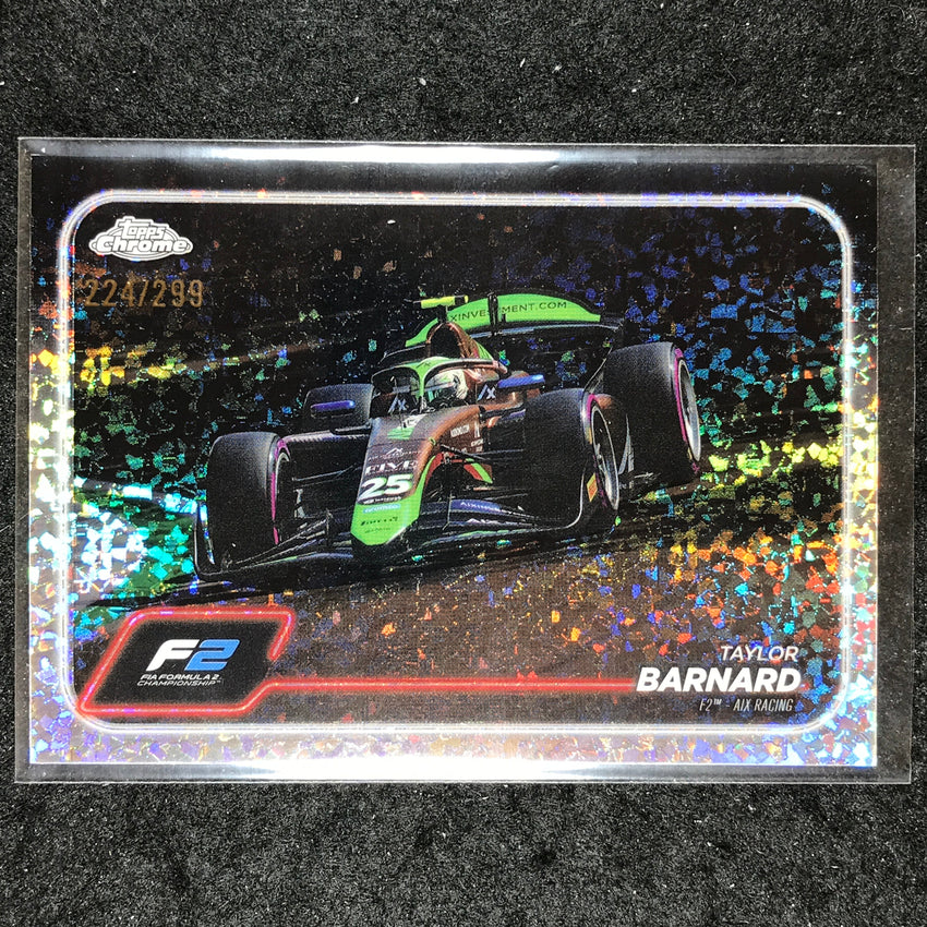 2024 Topps Chrome Formula 1 TAYLOR BARNARD Mini Diamond 224/299 #108