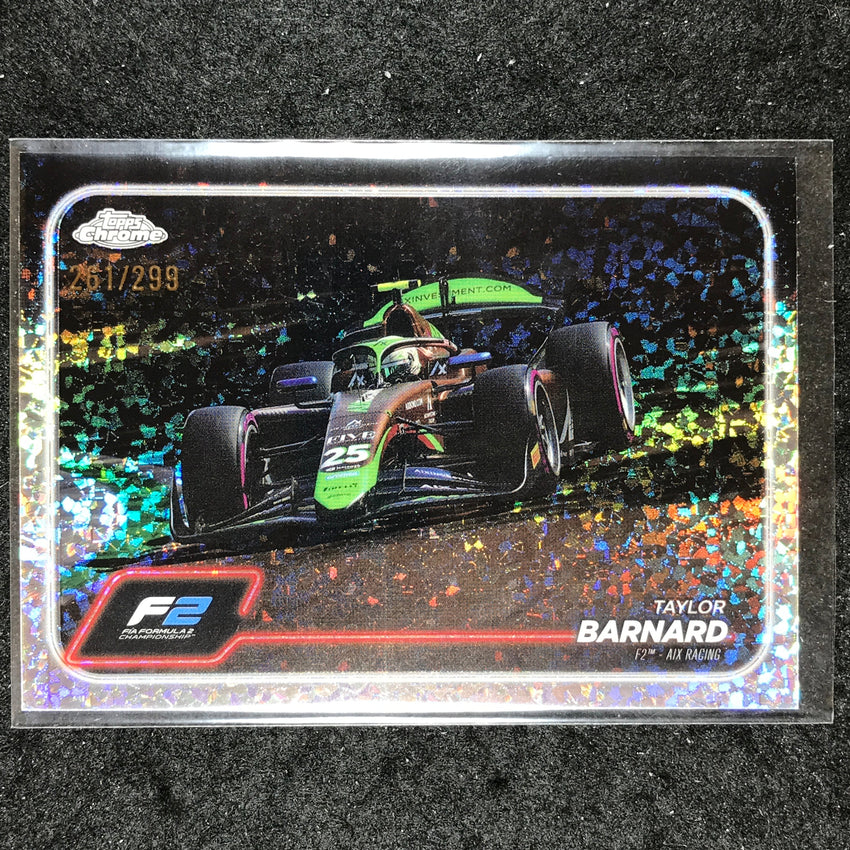 2024 Topps Chrome Formula 1 TAYLOR BARNARD Mini Diamond 261/299 #108