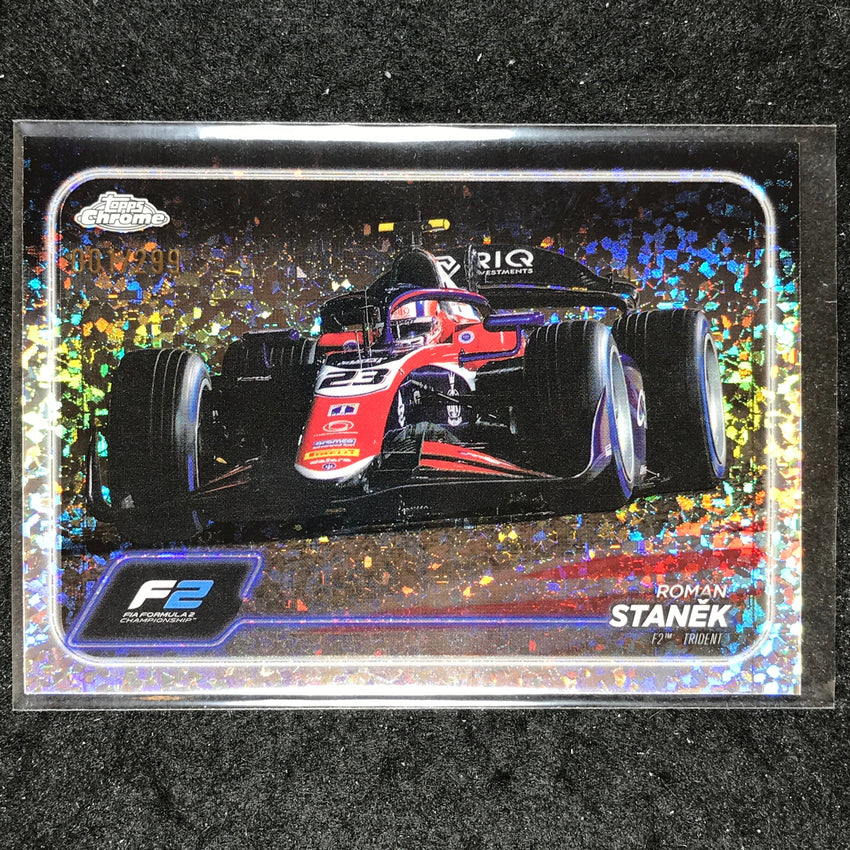 2024 Topps Chrome Formula 1 ROMAN STAN?K Mini Diamond 1/299 #110