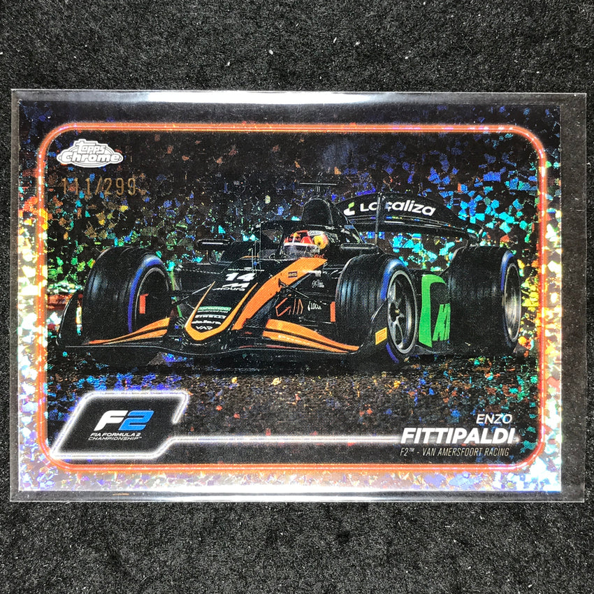 2024 Topps Chrome Formula 1 ENZO FITTIPALDI Mini Diamond 111/299 #111