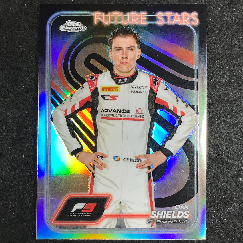 2024 Topps Chrome Formula 1 CIAN SHIELDS Base Refractor #57