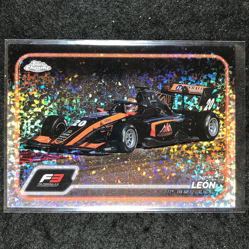 2024 Topps Chrome Formula 1 NOEL LEON Mini Diamond 124/299 #133
