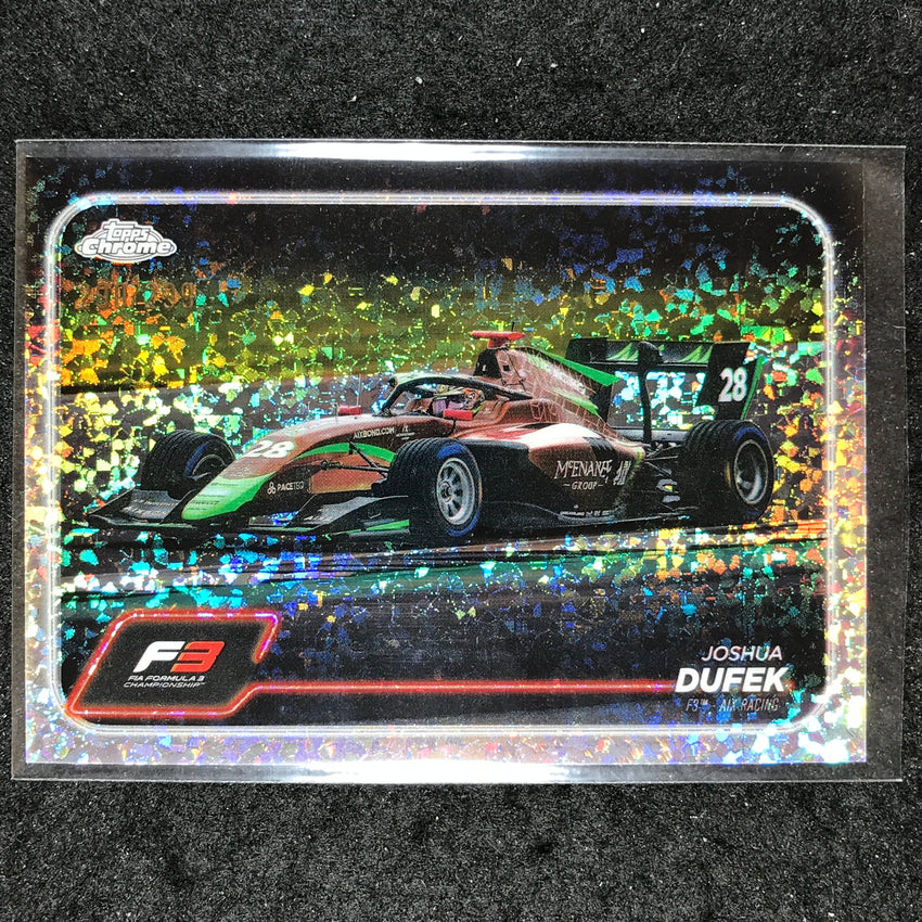 2024 Topps Chrome Formula 1 JOSHUA DUFEK Mini Diamond 290/299 #141