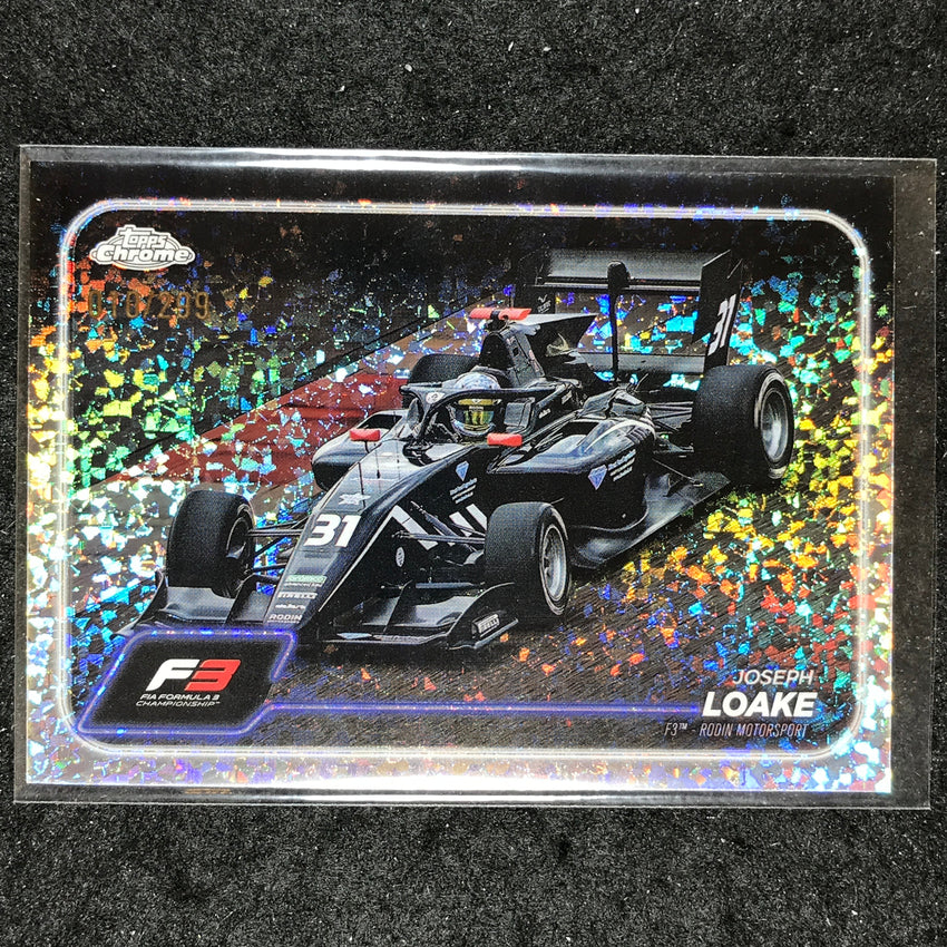 2024 Topps Chrome Formula 1 JOSEPH LOAKE Mini Diamond 10/299 #143