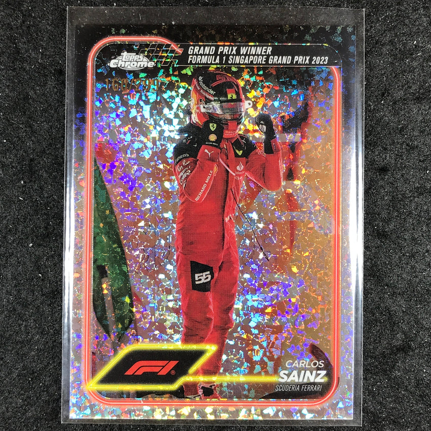 2024 Topps Chrome Formula 1 CARLOS SAINZ Mini Diamond 160/299 #147