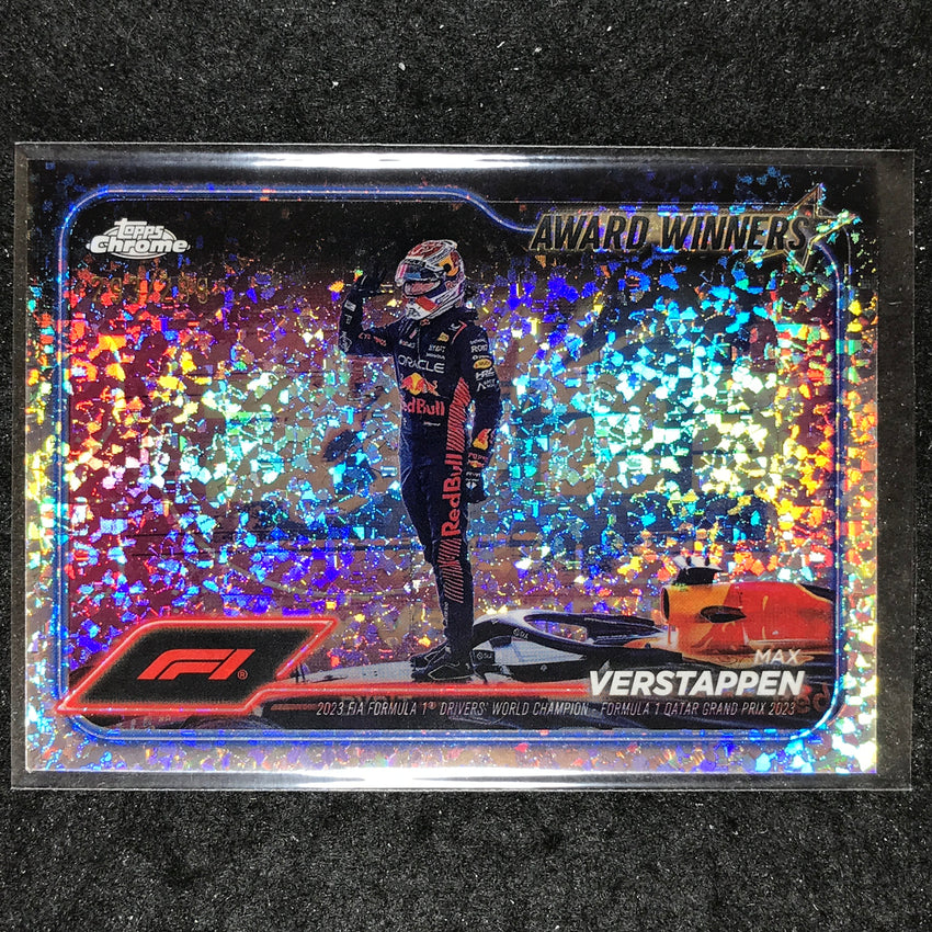 2024 Topps Chrome Formula 1 MAX VERSTAPPEN Mini Diamond 293/299 #183